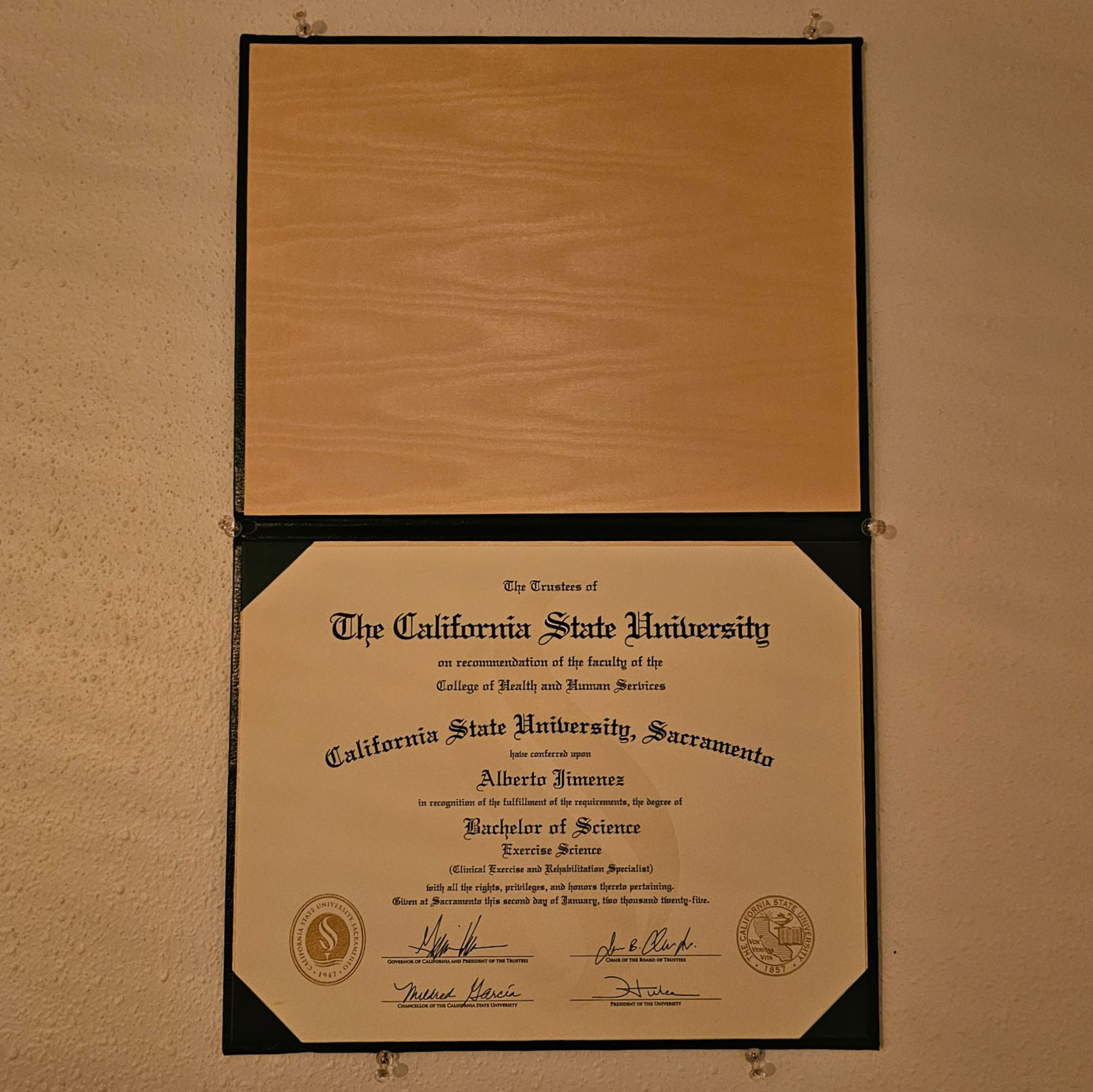 California State University degree